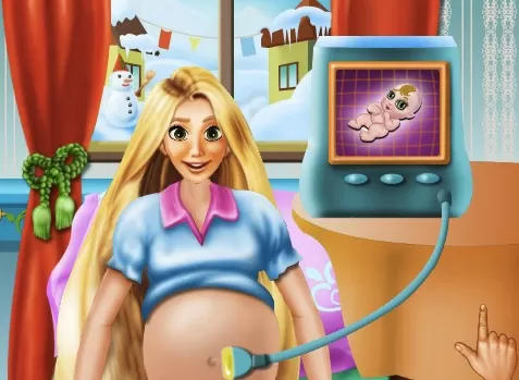 Rapunzel Games, Rapunzel Maternity Doctor, Games-kids.com