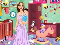 Rapunzel Games, Rapunzel New Baby Room Cleaning, Games-kids.com