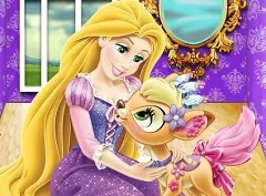 Rapunzel Games, Rapunzel Palace Pet Care, Games-kids.com