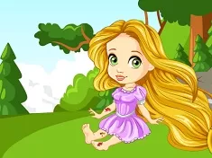 Rapunzel Games, Rapunzel Playground Accident, Games-kids.com