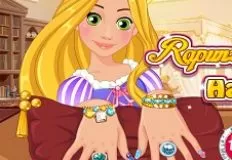 Rapunzel Games, Rapunzel Princess Hand Spa, Games-kids.com