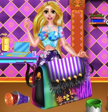 Rapunzel Games, Rapunzel Purse Decor , Games-kids.com