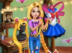 Rapunzel Games, Rapunzel Sailor Moon Cosplay, Games-kids.com