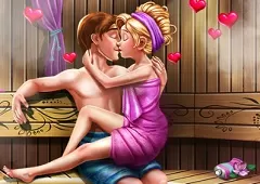 Rapunzel Games, Rapunzel Sauna Flirting, Games-kids.com