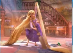 Rapunzel Games, Rapunzel Sweeping Puzzle, Games-kids.com