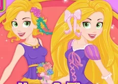 Rapunzel Games,  Rapunzel Sweet Sixteen, Games-kids.com