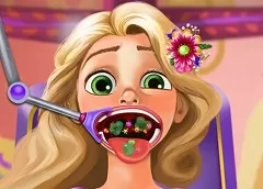 Rapunzel Games, Rapunzel Throat Care, Games-kids.com