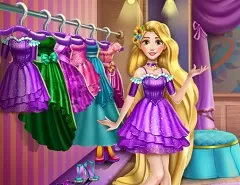Rapunzel Games, Rapunzel Wardrobe Clean Up, Games-kids.com