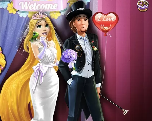 Rapunzel Games, Rapunzel Wedding Party, Games-kids.com