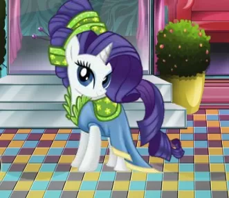 My Little Pony Games, Rarity Decoration Studio, Games-kids.com