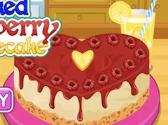 Cooking Games, Raspberry Cheesecake, Games-kids.com