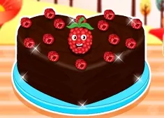 Cooking Games, Raspberry Chocolate Cake, Games-kids.com