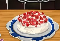 Cooking Games, Raspberry Cream Cake, Games-kids.com