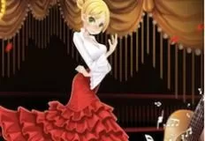 Girl Games, Real Flamenco Girl, Games-kids.com