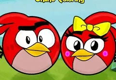 Angry Birds Games, Red Angry Birds Online Coloring, Games-kids.com