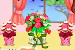 Cooking Games, Red Velvet Cupcake Bouquet, Games-kids.com