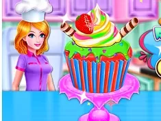 Cooking Games, Red Velvet Cupcakes, Games-kids.com