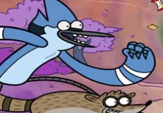 Regular Show Games, Regular Show Trash and Dash, Games-kids.com