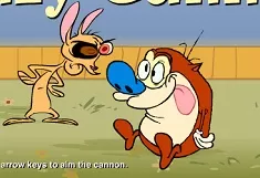 Ren and Stimpy Games, Ren and Stimpy Crazy Cannon, Games-kids.com