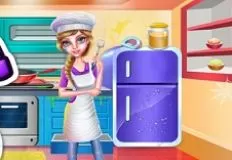 Girl Games, Restaurant Kitchen Cleaning, Games-kids.com