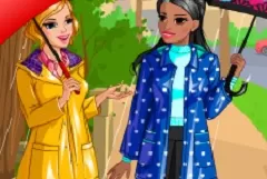 Dress Up Games, Retro Rain Dress Up, Games-kids.com