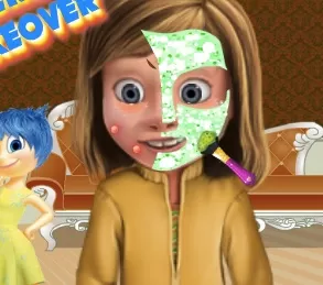 Inside Out Games, Riley First Makeover, Games-kids.com