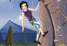 Girl Games, Risky Rock Climbing, Games-kids.com