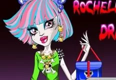 Monster High Games, Rochelle Goyle Dress Up, Games-kids.com