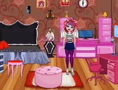 Monster High Games, Rochelle Goyle Favourite Room, Games-kids.com