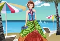 Girl Games, Romantic Wedding at Seaside, Games-kids.com