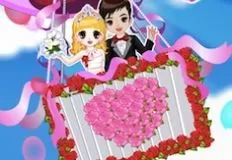 Girl Games, Romantic Wedding in the Sky, Games-kids.com