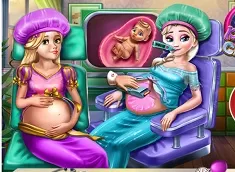 Princess Games, Royal BFFs Pregnant Check Up, Games-kids.com