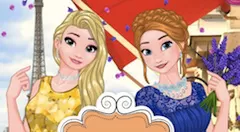 Frozen  Games, Royal Sisters Tour de France, Games-kids.com