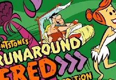 Flinstones Games, Runaround Fred, Games-kids.com