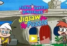 Flinstones Games, Yabba Dabba Dinosaurs Jigsaw Puzzle, Games-kids.com