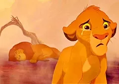 Puzzle Games, Sad Simba Puzzle, Games-kids.com