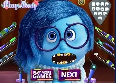 Inside Out Games, Sadness at the Dentist, Games-kids.com