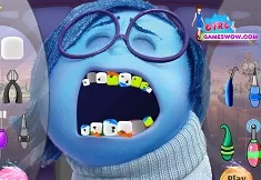 Inside Out Games, Sadness Cries at Dentist, Games-kids.com