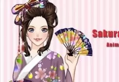 Girl Games, Sakura Season Anime, Games-kids.com