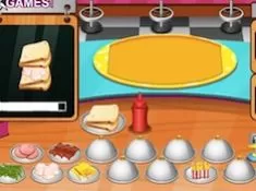 Cooking Games, Sandwiches Maker Restaurant, Games-kids.com