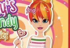 Girl Games, Sandy Candy Hairstyles, Games-kids.com