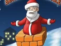 Christmas Games, Santa Chimney Trouble, Games-kids.com