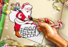 Christmas Games, Santa Christmas Coloring, Games-kids.com