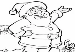 Christmas Games, Santa Claus Coloring, Games-kids.com