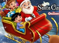 Christmas Games, Santa Claus Coming Coloring, Games-kids.com