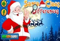 Christmas Games, Santa Claus Differences, Games-kids.com