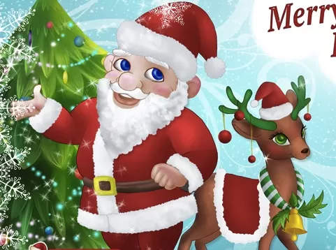 Christmas Games, Santa Claus Dress Up, Games-kids.com