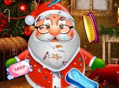 Christmas Games, Santa Claus Messy, Games-kids.com