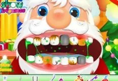 Dentist Games, Santa Claus Tooth Care, Games-kids.com