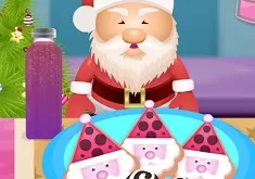 Christmas Games, Santa Cookies with Icing, Games-kids.com